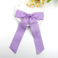 Rosewater Gingham Ribbon bow clips - 21 colors