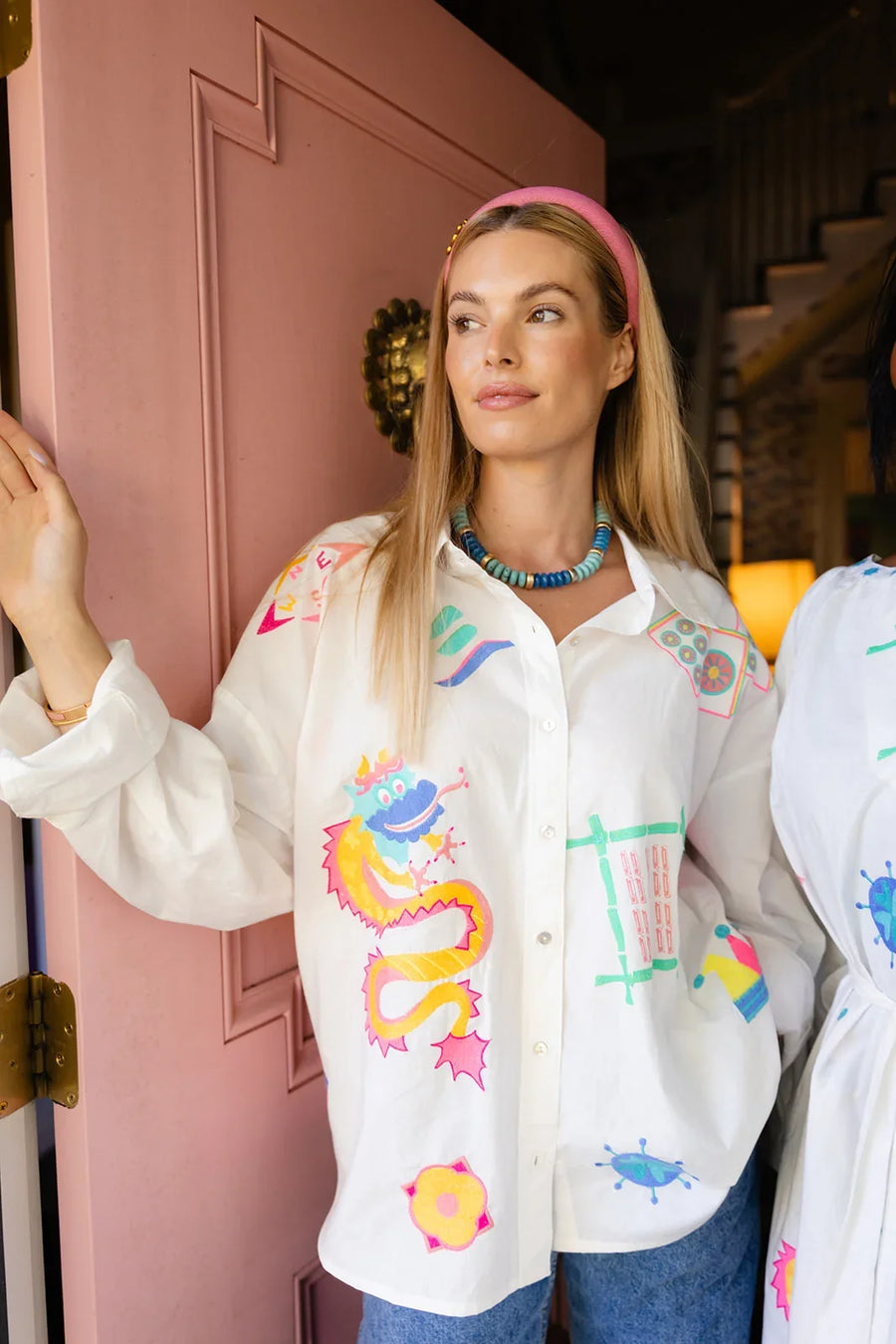 Mahjong Oxford Shirt