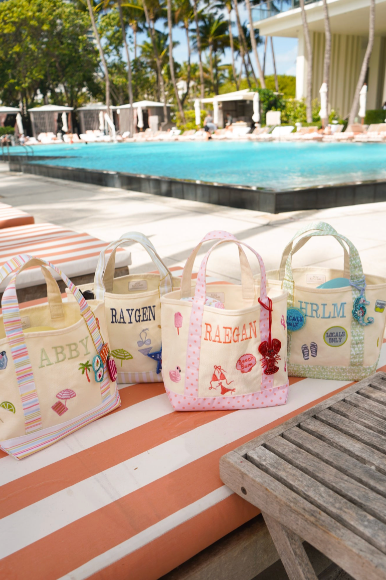 Icon Mini Canvas Tote - Embroidered