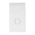 Antique Initial-Robin's Egg Paper Linen Boxed Guest Towels