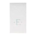 Antique Initial-Robin's Egg Paper Linen Boxed Guest Towels
