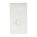 Antique Initial-Robin's Egg Paper Linen Boxed Guest Towels