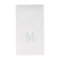 Antique Initial-Robin's Egg Paper Linen Boxed Guest Towels