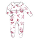 Pirates Pima Cotton Footie Pajamas