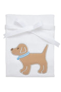 Puppy Applique Burp