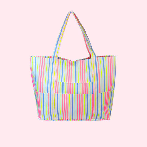 Valley Girl Big Mama Tote - Stripes