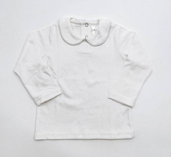 Shirt - Piping Collar LS