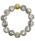 Georgia Chinoiserie Beaded Bracelet