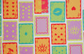 Neon Canasta Cards with Points