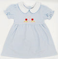 Knit Stripe Peter Pan Collar Dress