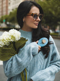 Hand-painted Hydrangea Handbag Hero Brush | Eco-Friendly