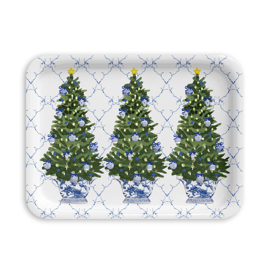O Christmas Tree Birchwood Serving Tray