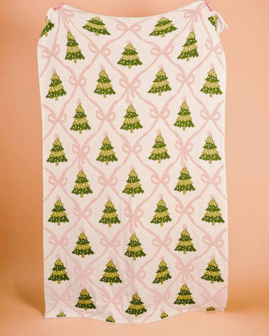 Cozy Dreams Luxe Blanket - Twinkling Trees