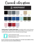 Independent Trading Floral & Prints Custom Crew Sweatshirt