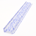 Blue and White Chinoiserie Mahjong Rack and Pusher, Set of 4