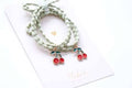 Hair Elastic Bracelet - Cherries