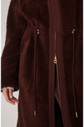 Bennet Long Faux Shearling Coat