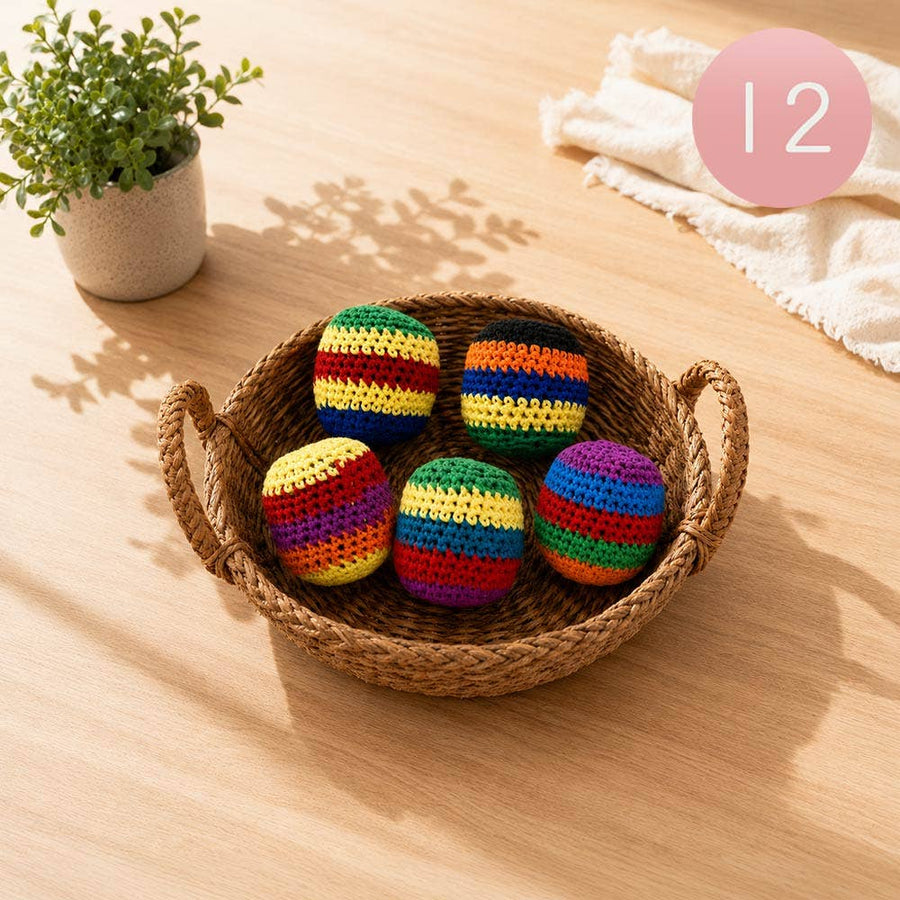 Crochet Hacky Sack Toy Ball