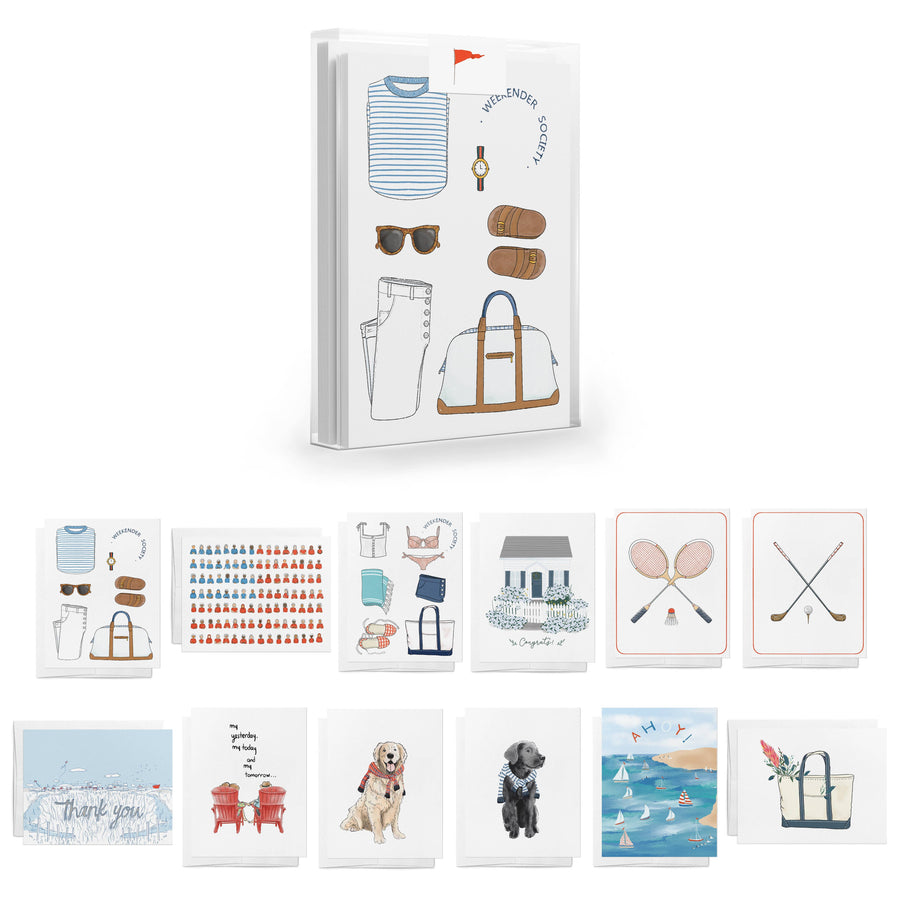 Weekender Society Boxed Set of 12