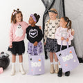 Sequin Bat Halloween Tutu Skirt