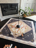 Saddles & Silk Mahjong Mat | Equestrian