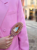 Hand-Painted King Charles Amazing Hair Day Brush | Eco-Friendly
