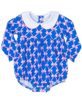 Mary Mills Blue Ribbon Bows Bubble