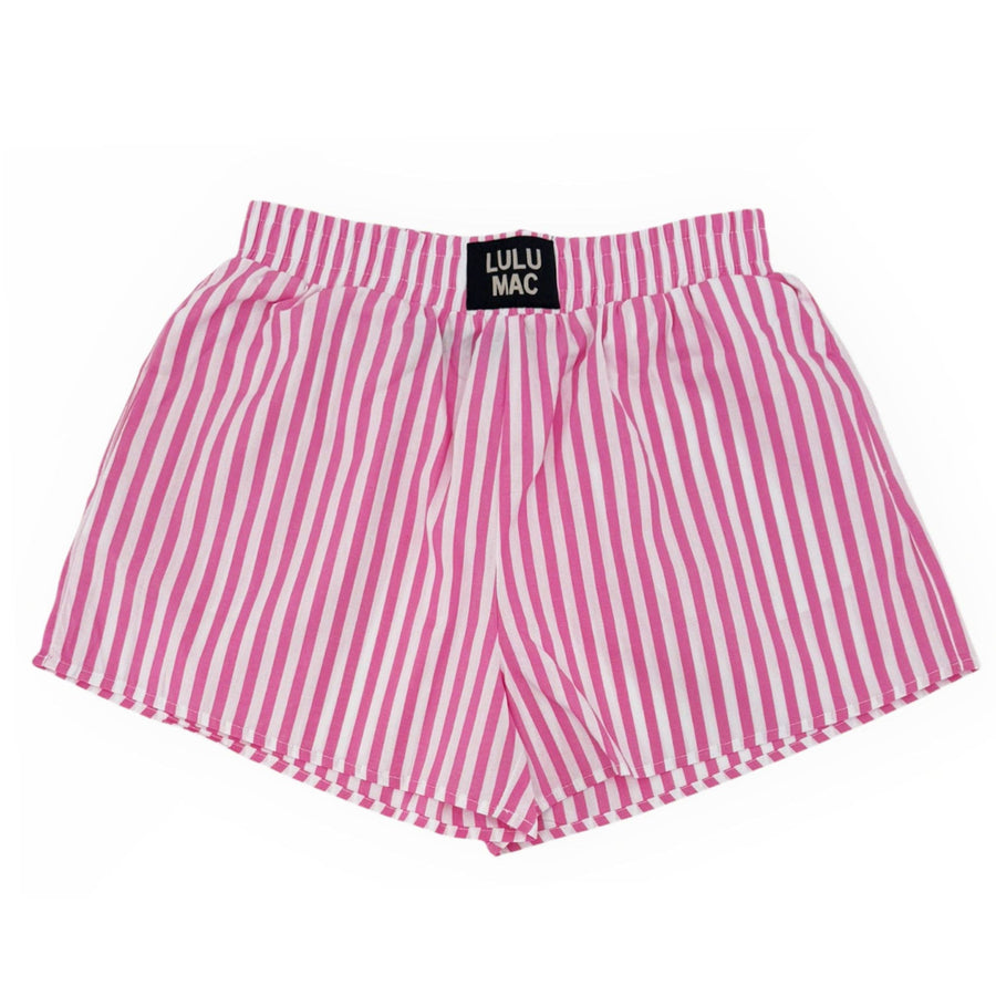 Pink Striped Boxer Short