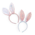 IRIDESCENT SEQUIN BUNNY EARS HEADBAND