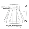 LED Lampshade Cover | Fabric Lampshade Cover
