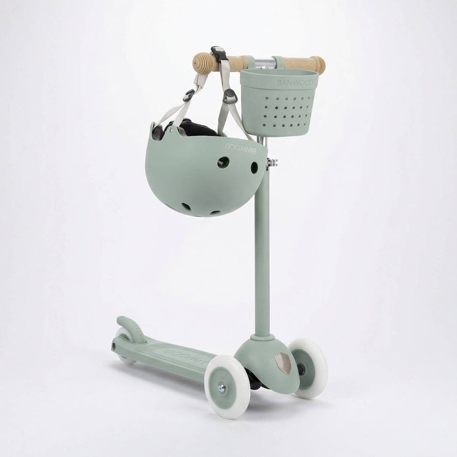 BANWOOD ECORIDE PACK - SCOOTER & HELMET - CLAY