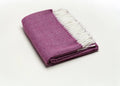 Fringed Herringbone Throws