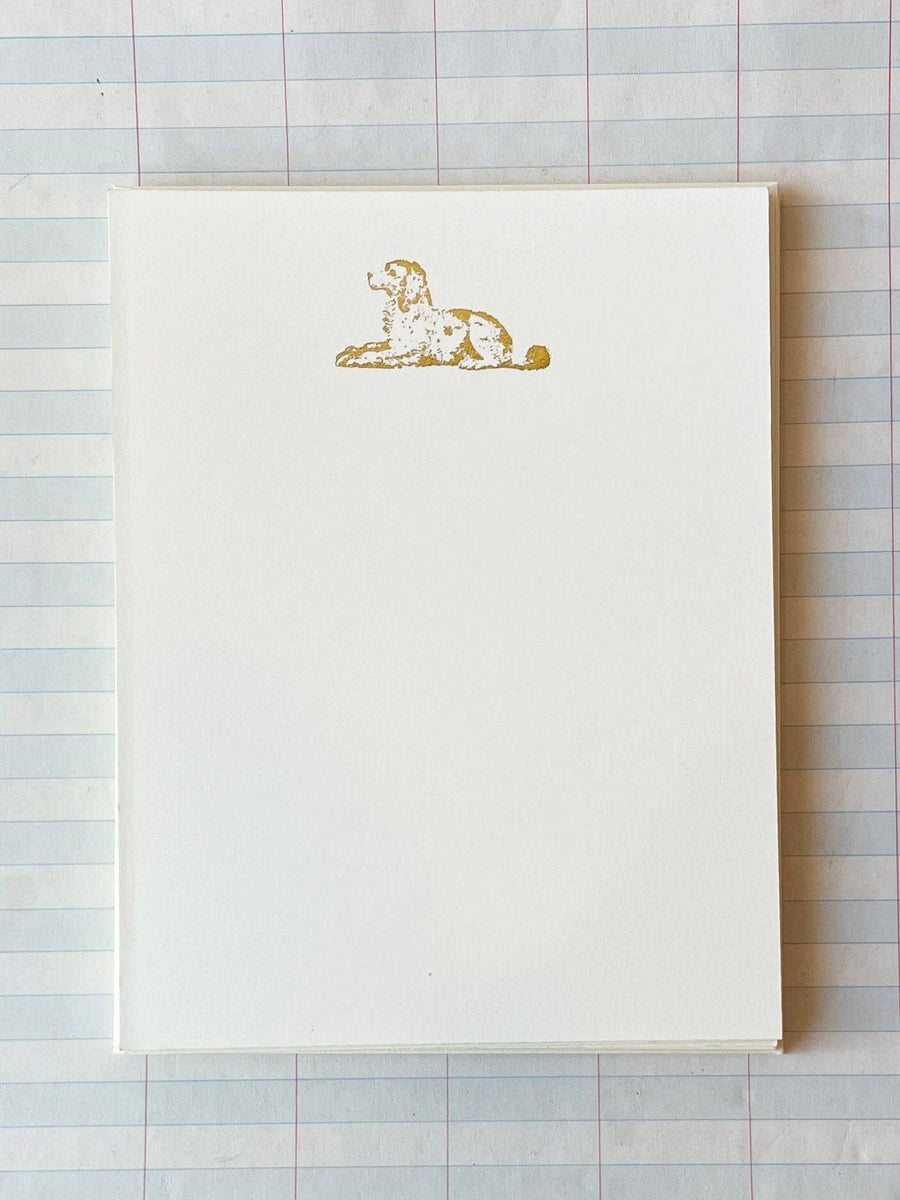 Good Dog Foil Pressed Stationery Set of 8