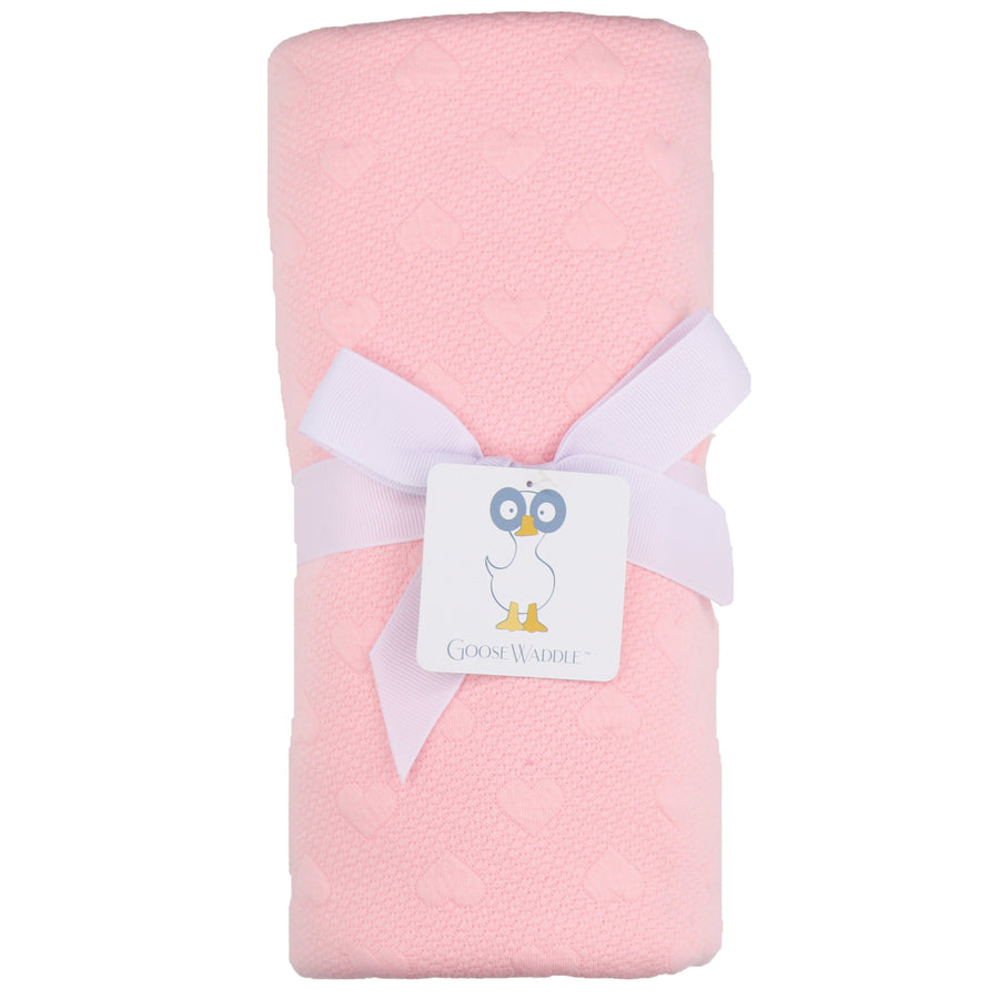 Knit Blanket - Pink