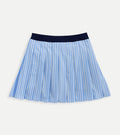 Pleated Poplin Skort