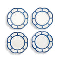 Blue Bamboo Touch Salad / Dessert Plate St of 4