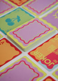 Neon Canasta Cards with Points