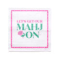 Mahj On Cocktail Napkins