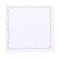 Holiday Bow-tiful Embroidered Bow Dinner Napkins