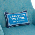 Call Your Mother 8X12 Needlepoint Pillow
