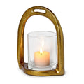Horseshoe Tealight Candleholder with Removable Glass