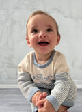 Baby Striped Cotton Onesie