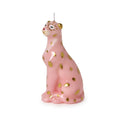 Leopard High Gloss Sculpted Candle