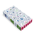 Mahjong Tiles 3-Ply Scalloped Edge Paper Napkin Dinner / Guest Towel Pack (includes 20 napkins) - Paper