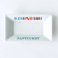 Custom Nautical Flag Long Catch All Mini Dish