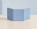 Mahjong Card Folio - Hydrangea Blue