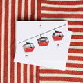 Dog Ski Gondolas Boxed Set of 8