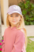 Rainbow Unicorn Bow Baseball Hat