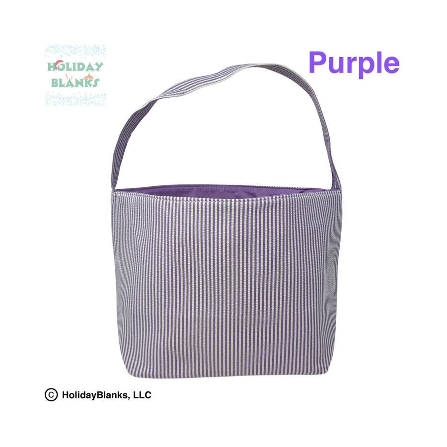 Seersucker Boo Basket