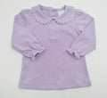 Shirt- Scalloped Collared LS